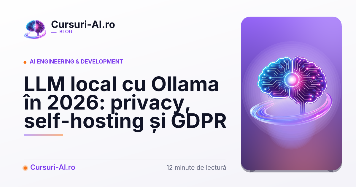 LLM local cu Ollama în 2026: privacy, self-hosting și GDPR — Blog ...